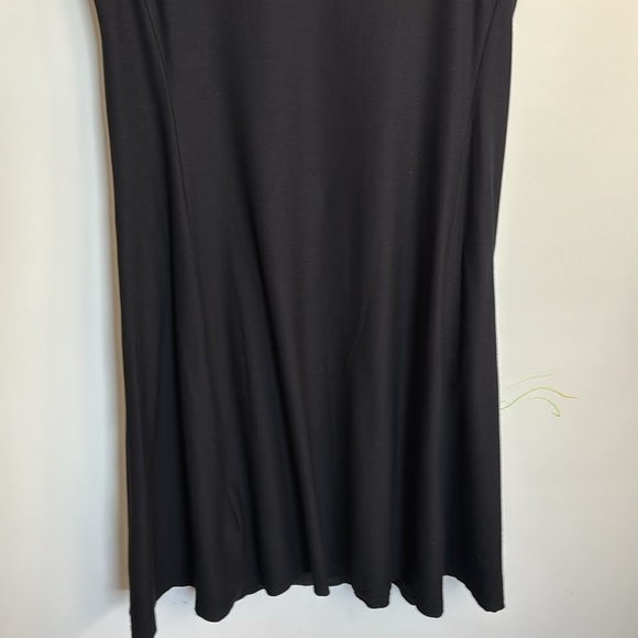 EILEEN FISHER Black Button-Front Shirt Dress – Size SP - Picture 12 of 12